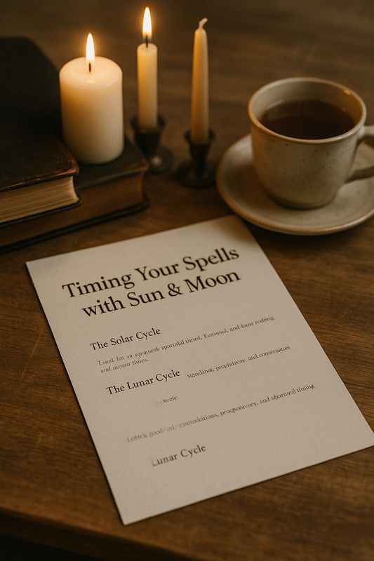Timing Your Spells with Sun & Moon