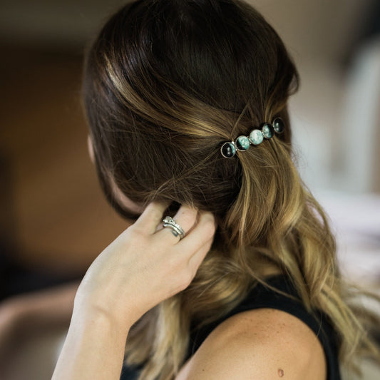 Lunar Blessings Moon Phase Hair Clip